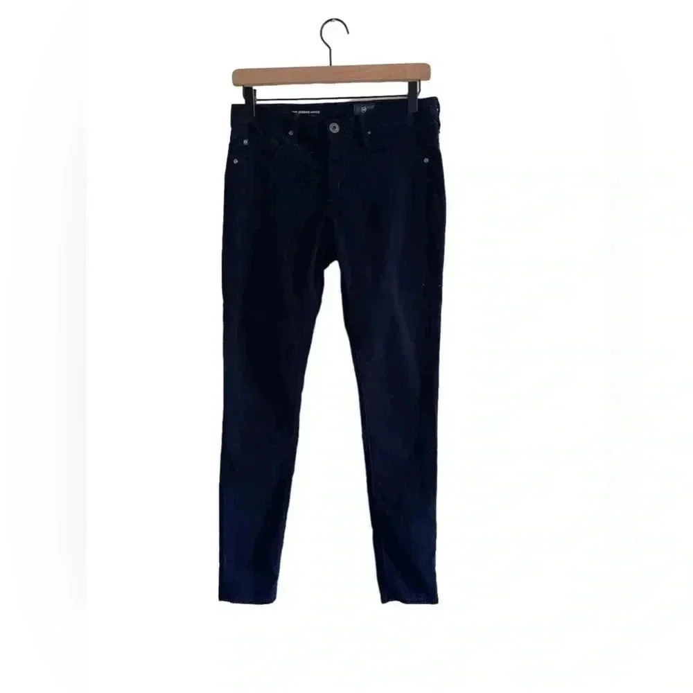 Ag Adriano Goldschmied: Skinny Ankle- Blue corduroy pants